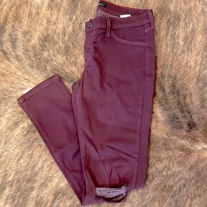 EUC KanCan wine skinny jeans